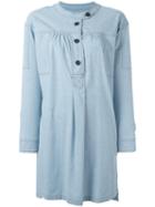 Isabel Marant Étoile - Anise Denim Shirt Dress - Women - Cotton/spandex/elastane - 36, Women's, Blue, Cotton/spandex/elastane