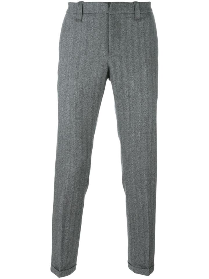 Cerruti 1881 Classic Staight-leg Trousers - Black