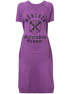 Junya Watanabe Comme Des Garçons Vintage Slim Fit Sweat Dress - Pink &
