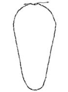 M. Cohen '4 Layer Templar Mini Gems' Necklace - Black