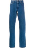 A.p.c. Mid Rise Straight Jeans - Blue