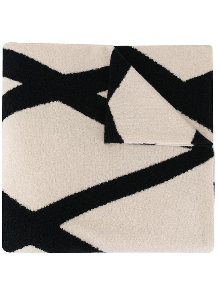 Christian Wijnants Oversized Draped Scarf - White