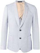 Paul Smith Two-button Blazer, Men's, Size: 38, Grey, Linen/flax/viscose/cupro