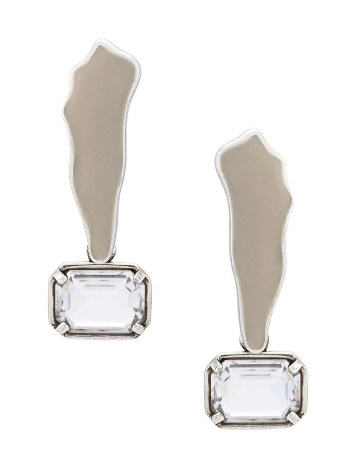 Camila Klein Removable Pendant Earrings - Metallic