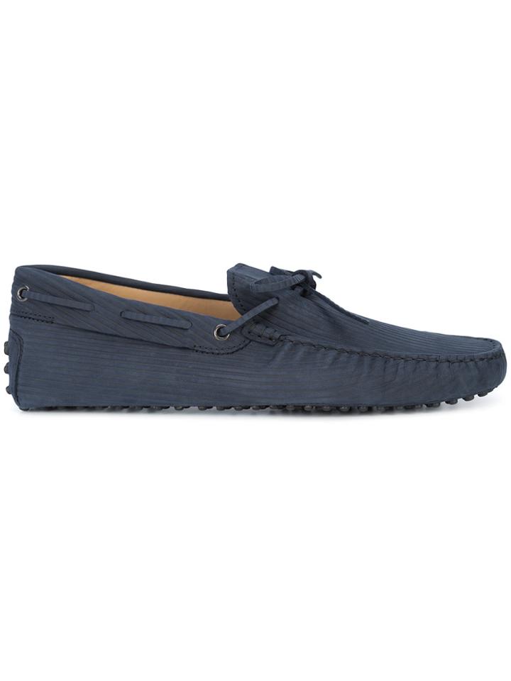 Tod's Classic Bow Loafers - Blue