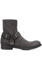Officine Creative Biker Ankle Boots - Grey
