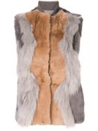 Lorena Antoniazzi Wool Blend Gilet - Grey