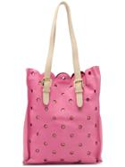 Moschino Cheap & Chic Perforated Tote Bag - Pink