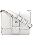 Rebecca Minkoff Hook Up Crossbody Bag, Women's, Grey, Leather