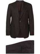 Tagliatore Two-piece Formal Suit - Brown