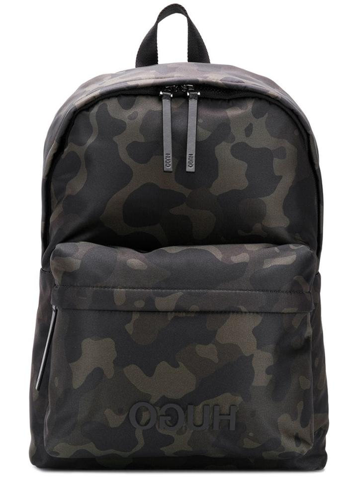Boss Hugo Boss Camouflage Backpack - Green