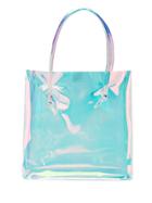 Maryam Nassir Zadeh Celestial Iridescent Tote Bag - White