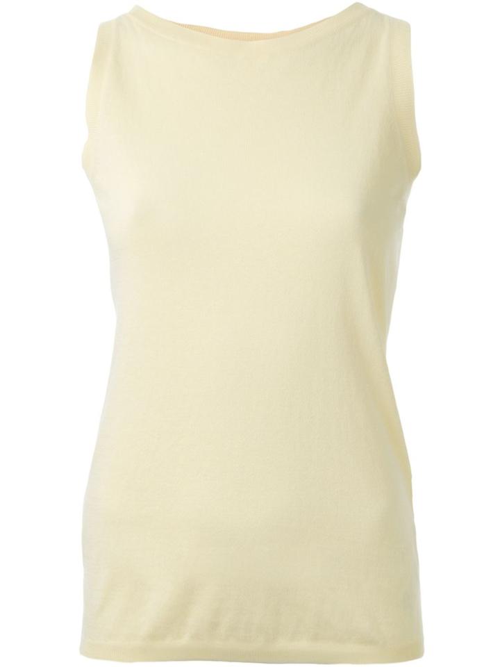 Ermanno Scervino Knit Top - Yellow & Orange