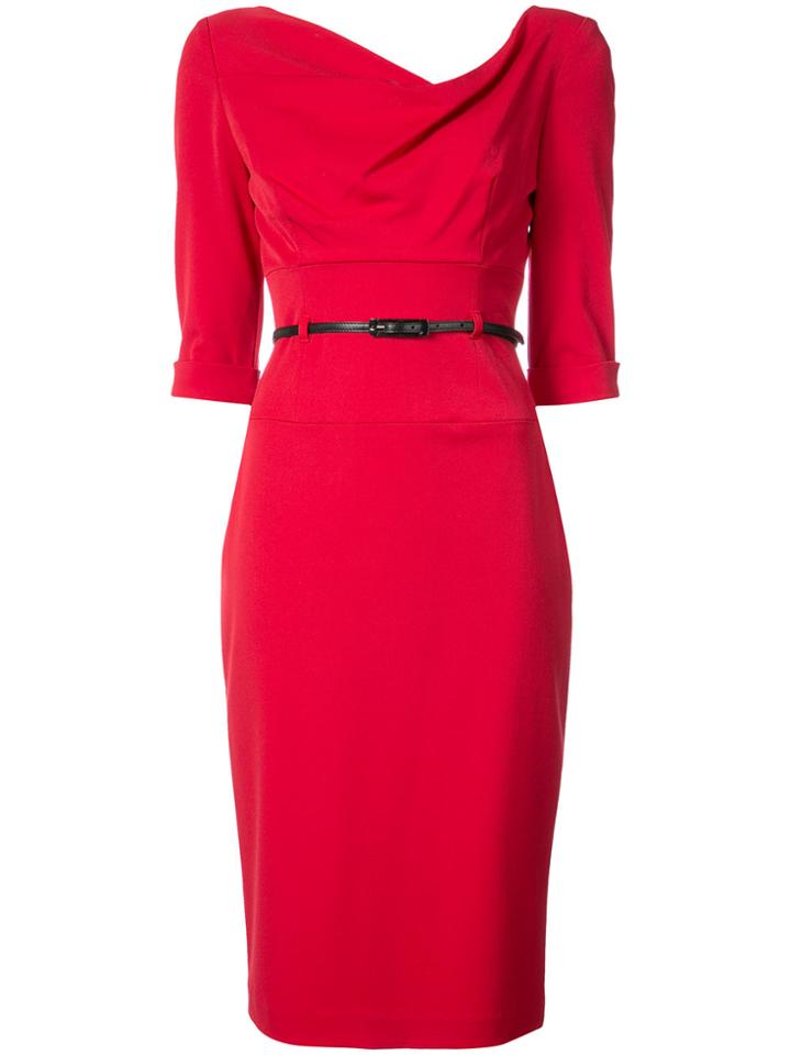 Black Halo Jackie O Dress - Red