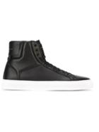 Givenchy Classic Hi-top Sneakers, Men's, Size: 40, Black, Calf Leather/rubber