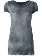 Avant Toi Tie Dye Print T-shirt, Women's, Size: Xs, Grey, Cotton