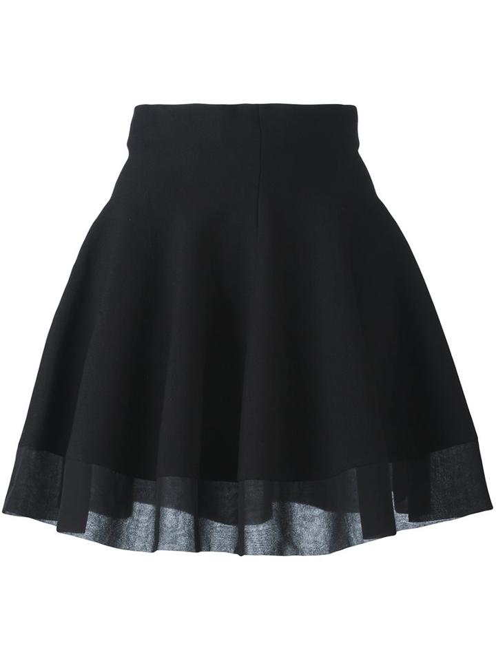 Piccione. Piccione Pleated Flared Skirt