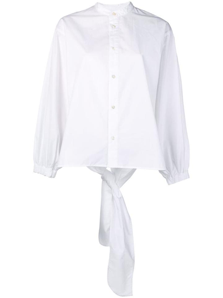 Ambush Tie Back Shirt - White