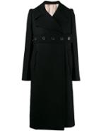 Nº21 A-line Belted Coat - Black