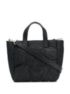 Kenzo Tiger Motif Nylon Tote - Black