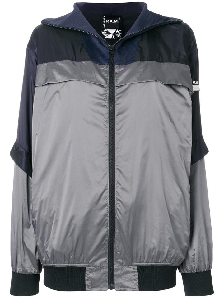 P.a.m. Oversized Zipped Jacket - Grey