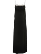 Ingie Paris Spaghetti Strap Long Dress - Black