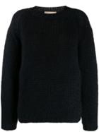 Vanessa Bruno Cable Knit Jumper - Blue