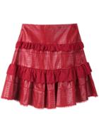 Andrea Bogosian Mini Saia Porto Bg - Red