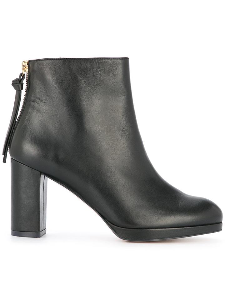 Stuart Weitzman Martine Ankle Boots - Black