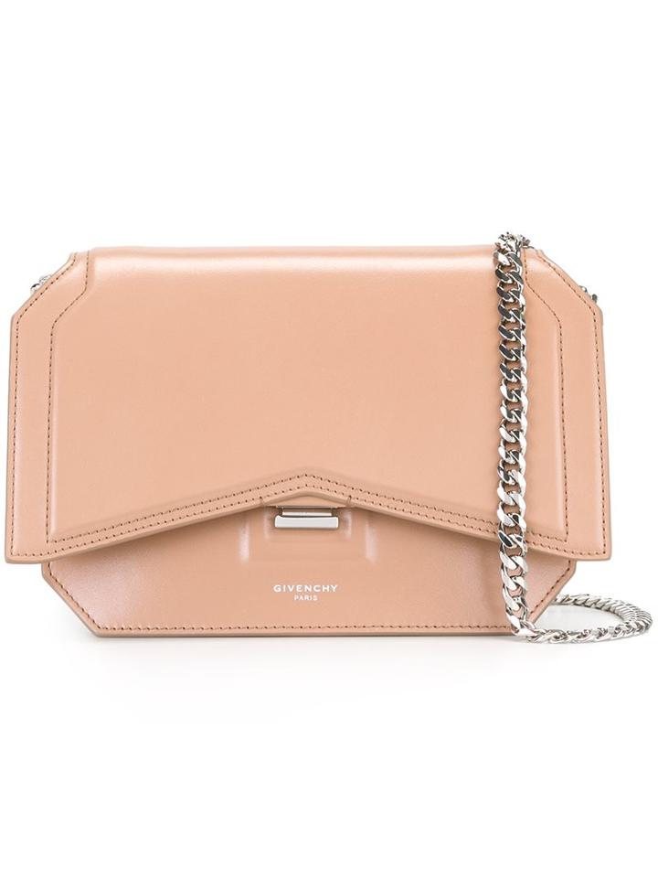 Givenchy Mini 'bow-cut' Shoulder Bag, Women's, Pink/purple