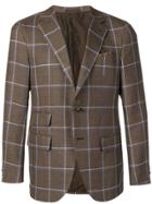 Caruso Check Jacket - Neutrals