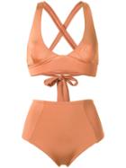 Haight - Bikini Set - Women - Polyamide/spandex/elastane - M, Grey, Polyamide/spandex/elastane