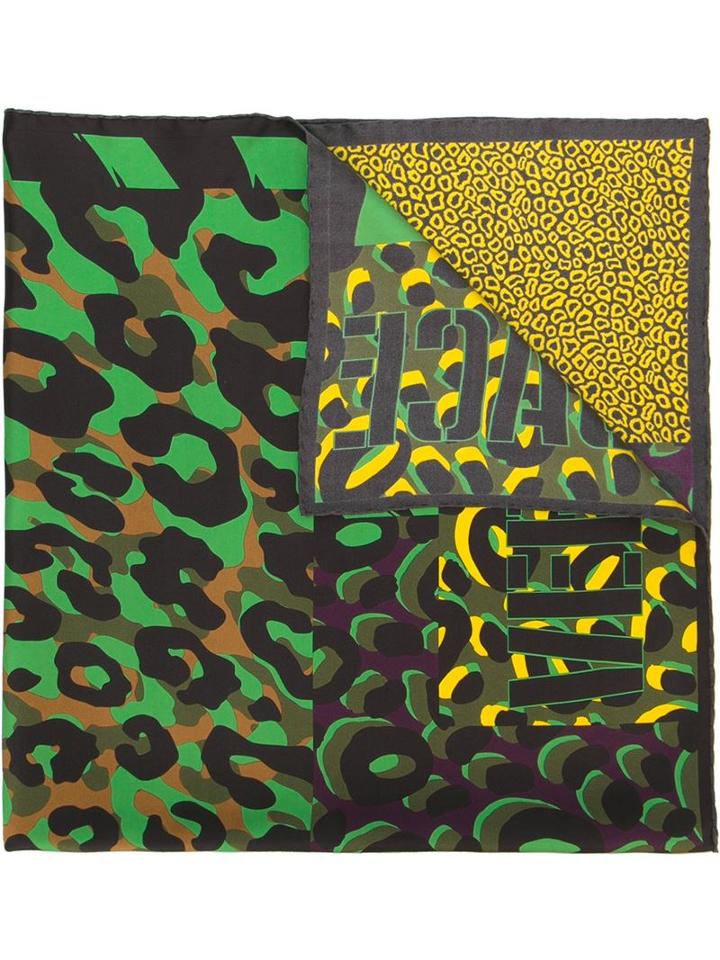 Versace 'camoupard' Scarf