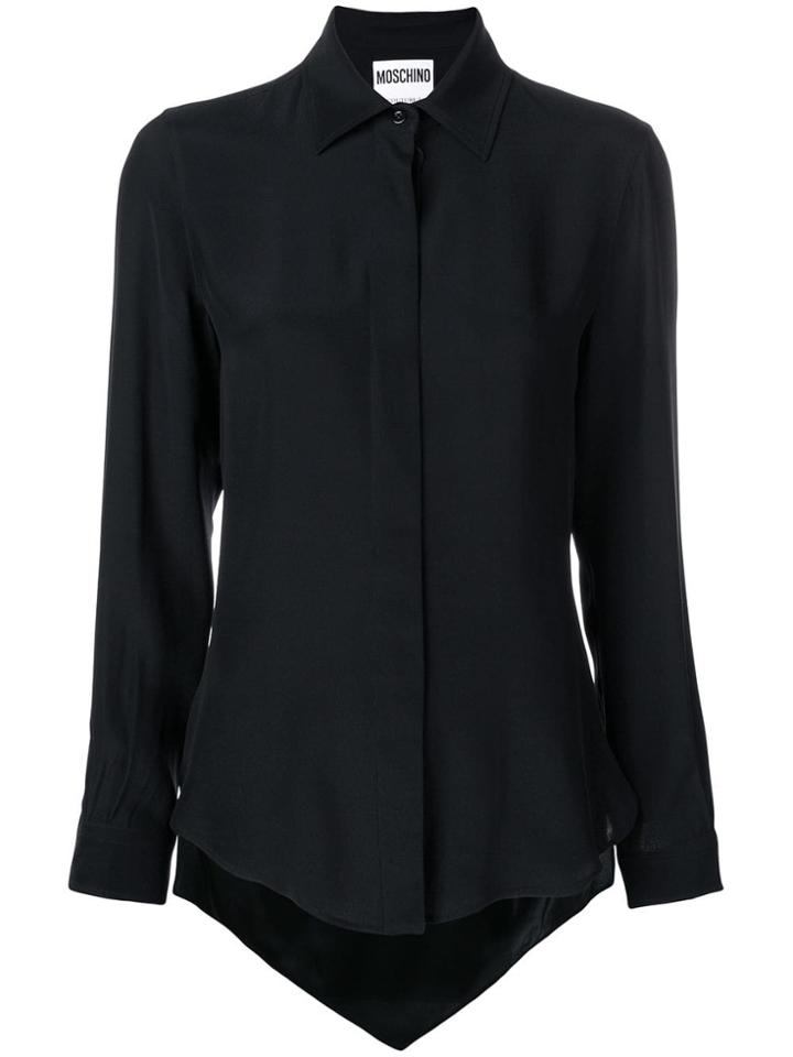 Moschino Flared Hem Shirt - Black