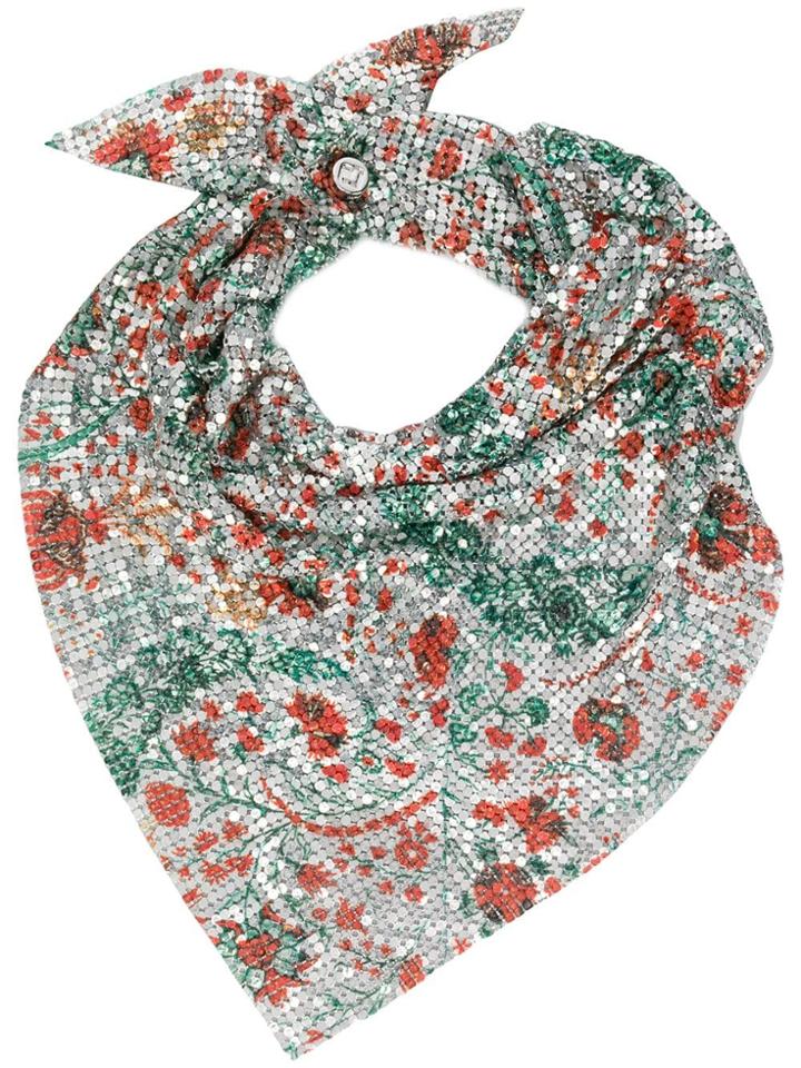 Paco Rabanne Metal Scarf - Metallic