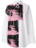 Calvin Klein 205w39nyc Little Electric Chair Shirt Dress - White