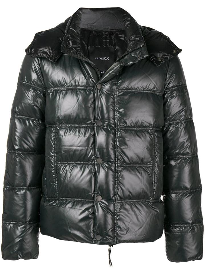 Duvetica Short Puffer Jacket - Grey