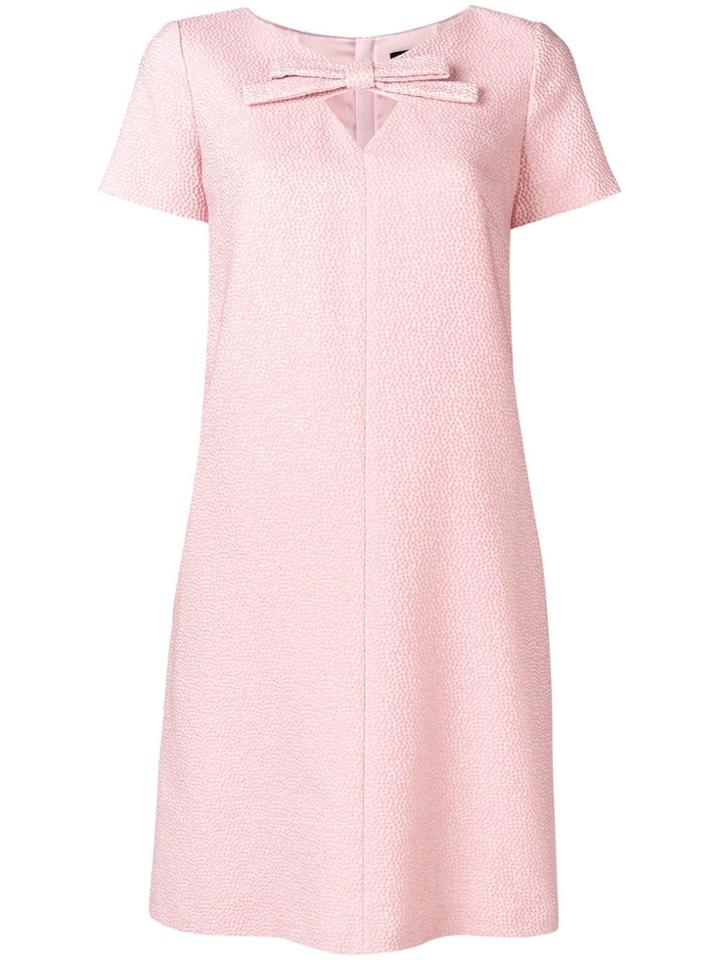 Paule Ka Bow Detail Dress - Pink