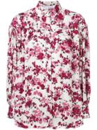 Iro Floral Loose Blouse - White