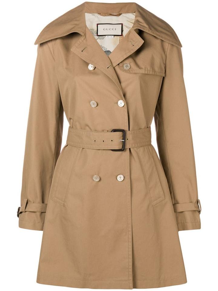 Gucci Classic Trench Coat - Neutrals