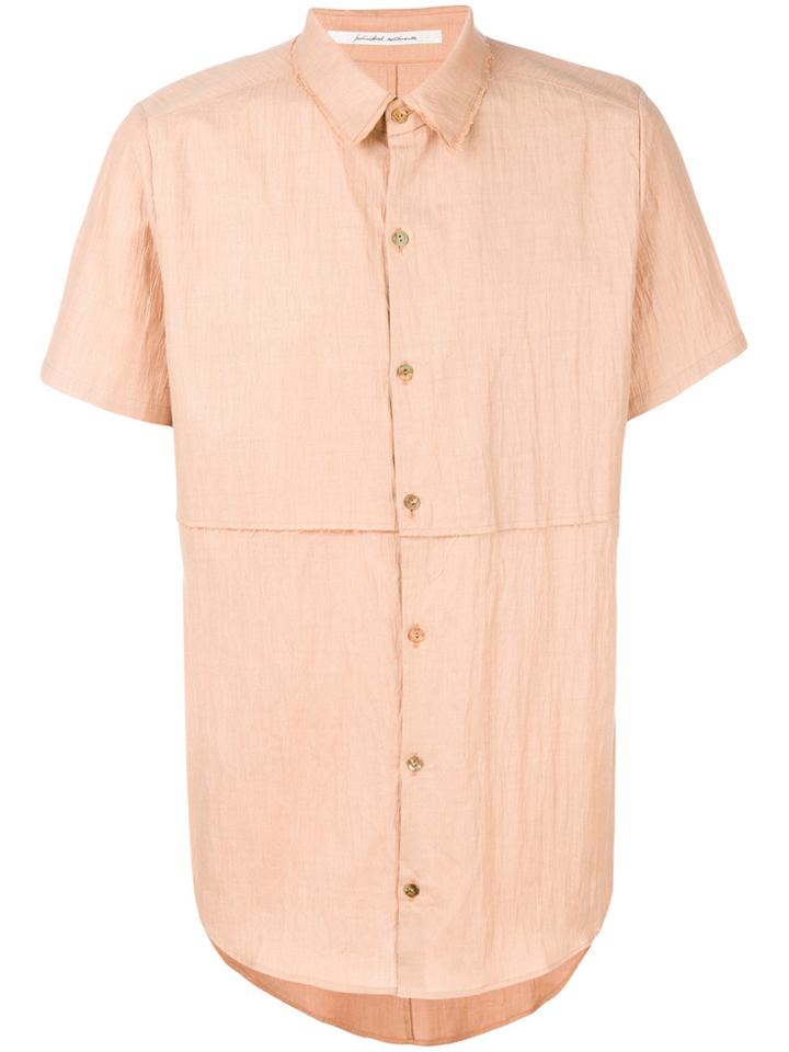 Individual Sentiments Layered Shortsleeved Shirt - Nude & Neutrals