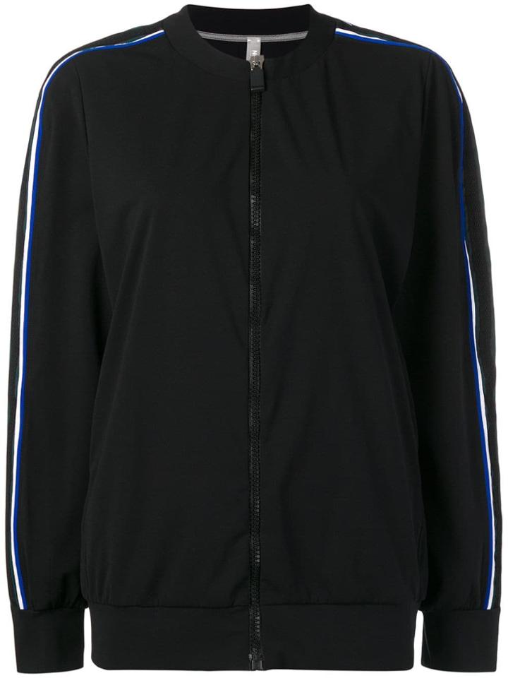 No Ka' Oi Side Stripe Track Jacket - Black