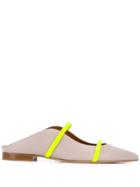 Malone Souliers Pointed Mules - Neutrals