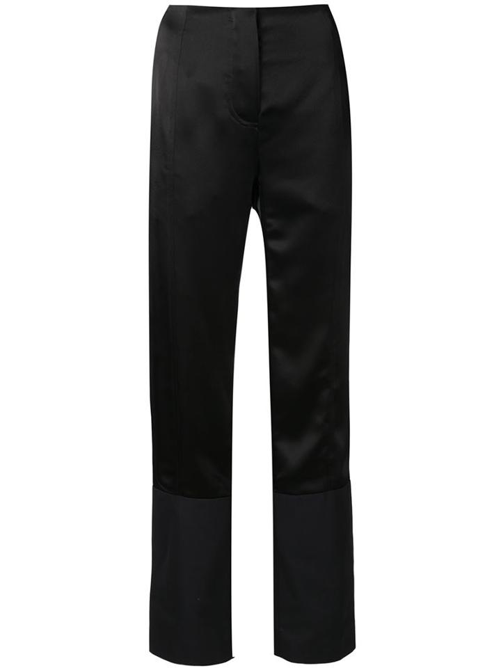 Paco Rabanne Tailored Satin Trousers