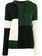 Chinti & Parker Color Block Hoodie - Green