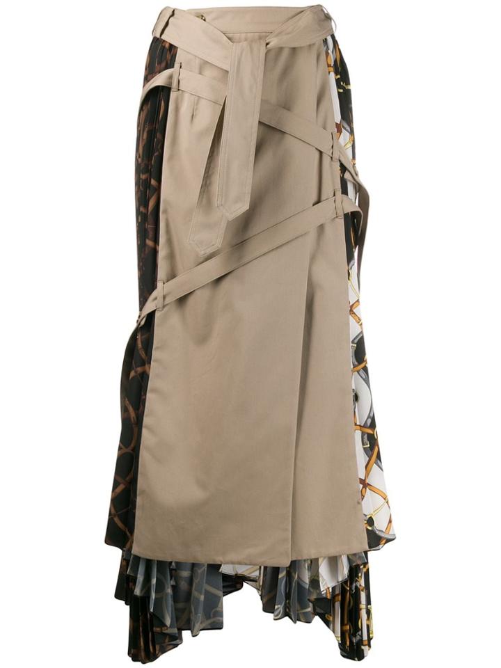 Rokh Rokh R2ca49ct 887burlywoodwithchainprint - Brown