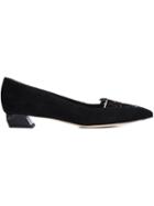 Fendi Laser-cut Ballerinas