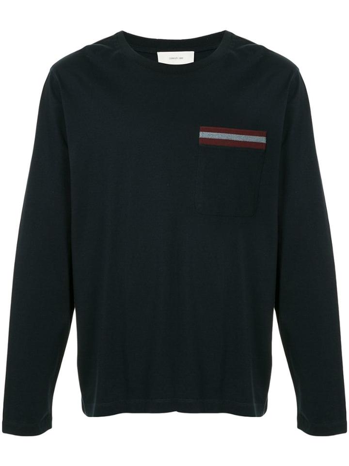 Cerruti 1881 Patch Pocket Sweater - Blue