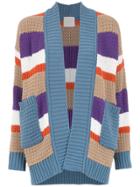 Framed Nkit Knitted Cardigan - Multicolour