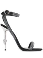 Philipp Plein Crystal High-heeled Sandals - Black